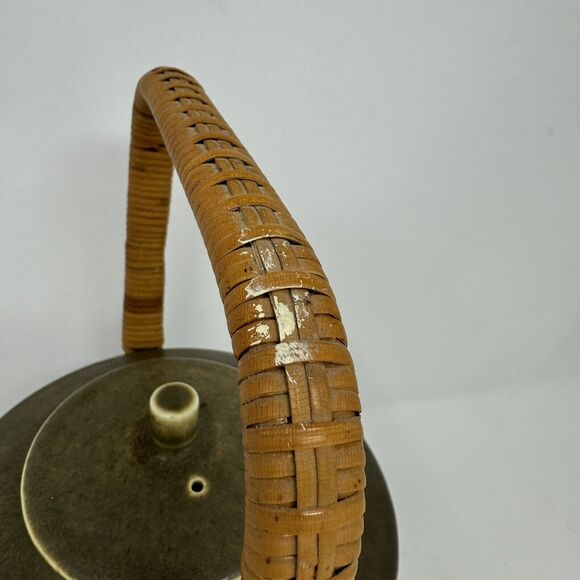 1950s Palshus Frode Bahnsen Danish Pottery Teapot Set Green Signed DLS 1186 - Picture 5 of 16